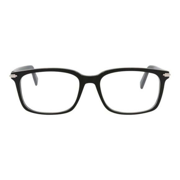 Dior Mens Square/Rectangle Black Black Transparent Fashion Designer Eyewear - Picture 1 of 4